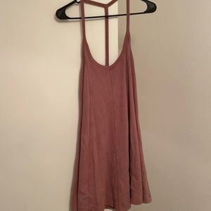 Pink/purple urban outfitters racer back dress